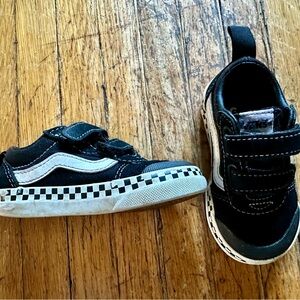 Vans Black Toddler Shoes